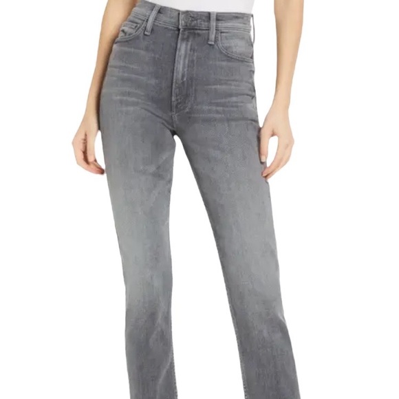 MOTHER JEANS Rider Skimp High Waist Straight Leg Jeans - Picture 3 of 10